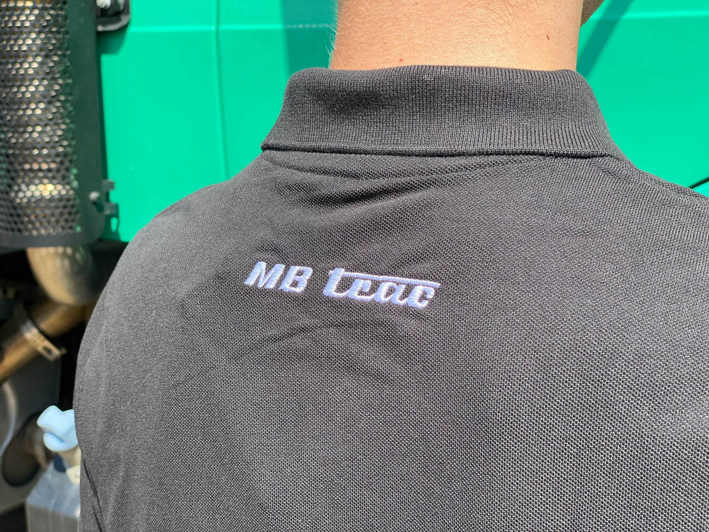 MB trac Poloshirt, schwarz