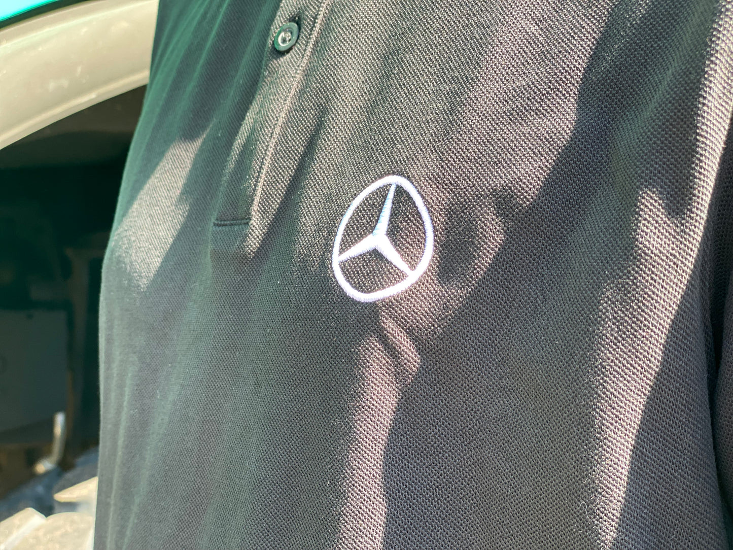 MB trac Poloshirt, schwarz