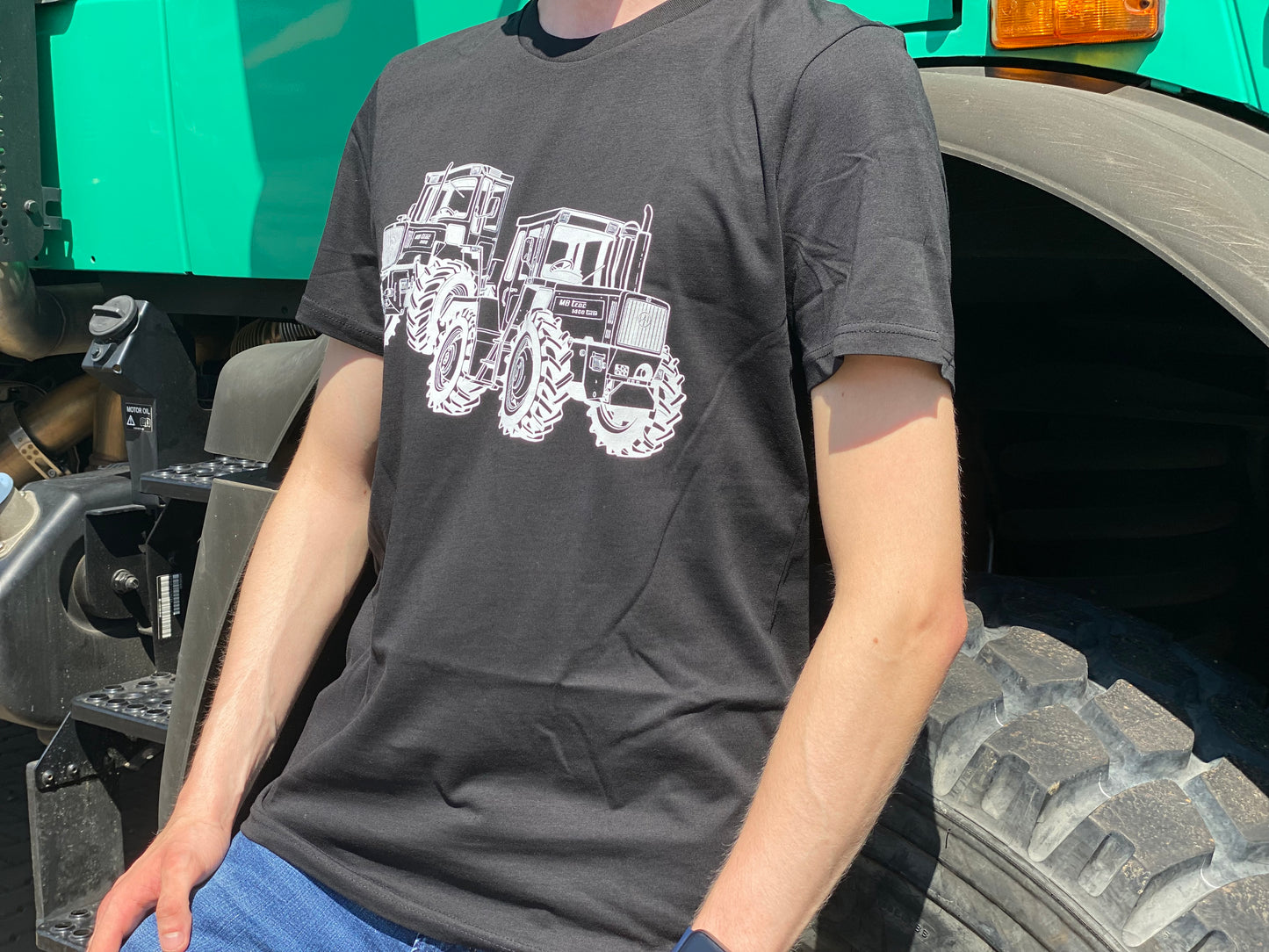 MB trac T-Shirt, schwarz