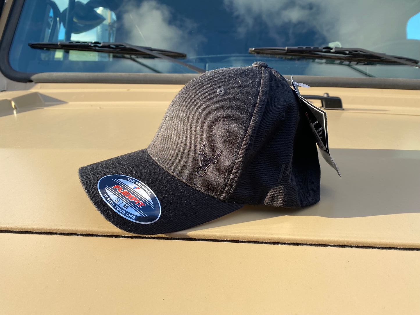 UNIMOG Cap (Flexfit) schwarz Original (S/M)
