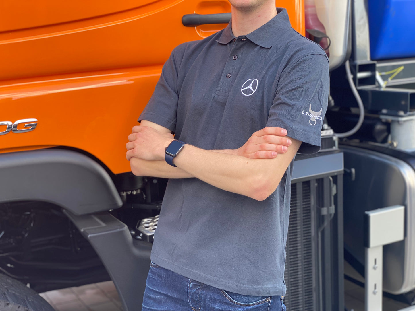 UNIMOG Polo Graphit - Unimogshop RKF, Bleses, Unimog, Shop, MB, Trac, mercedesunimog, unimog feuerwehr, unimog agrar, unimog modell, unimog kaufen, unimog wohnmobil, benz, unimog bundeswehr