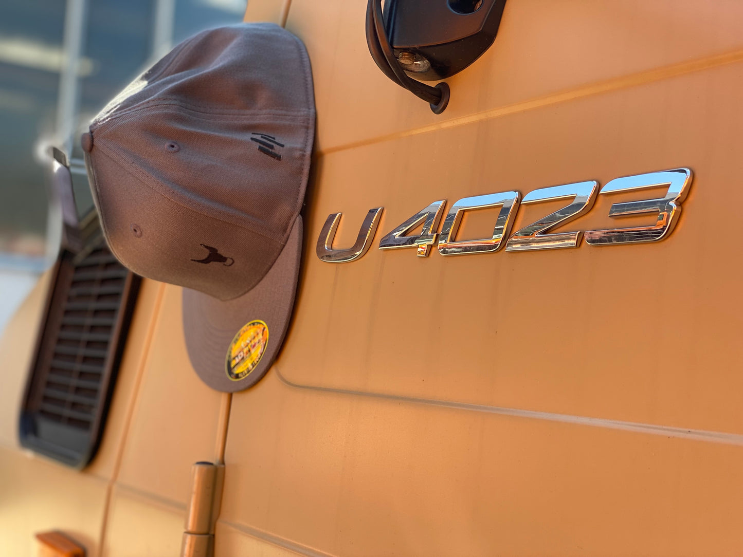 UNIMOG Cap (Flexfit) grau (L/XL)