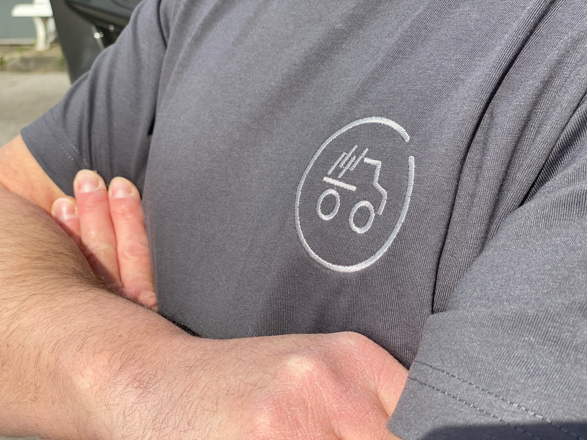 UNIMOG T-Shirt Herren RKF-Edition, koks (grau) - Unimogshop RKF, Bleses, Unimog, Shop, MB, Trac, mercedesunimog, unimog feuerwehr, unimog agrar, unimog modell, unimog kaufen, unimog wohnmobil, benz, unimog bundeswehr
