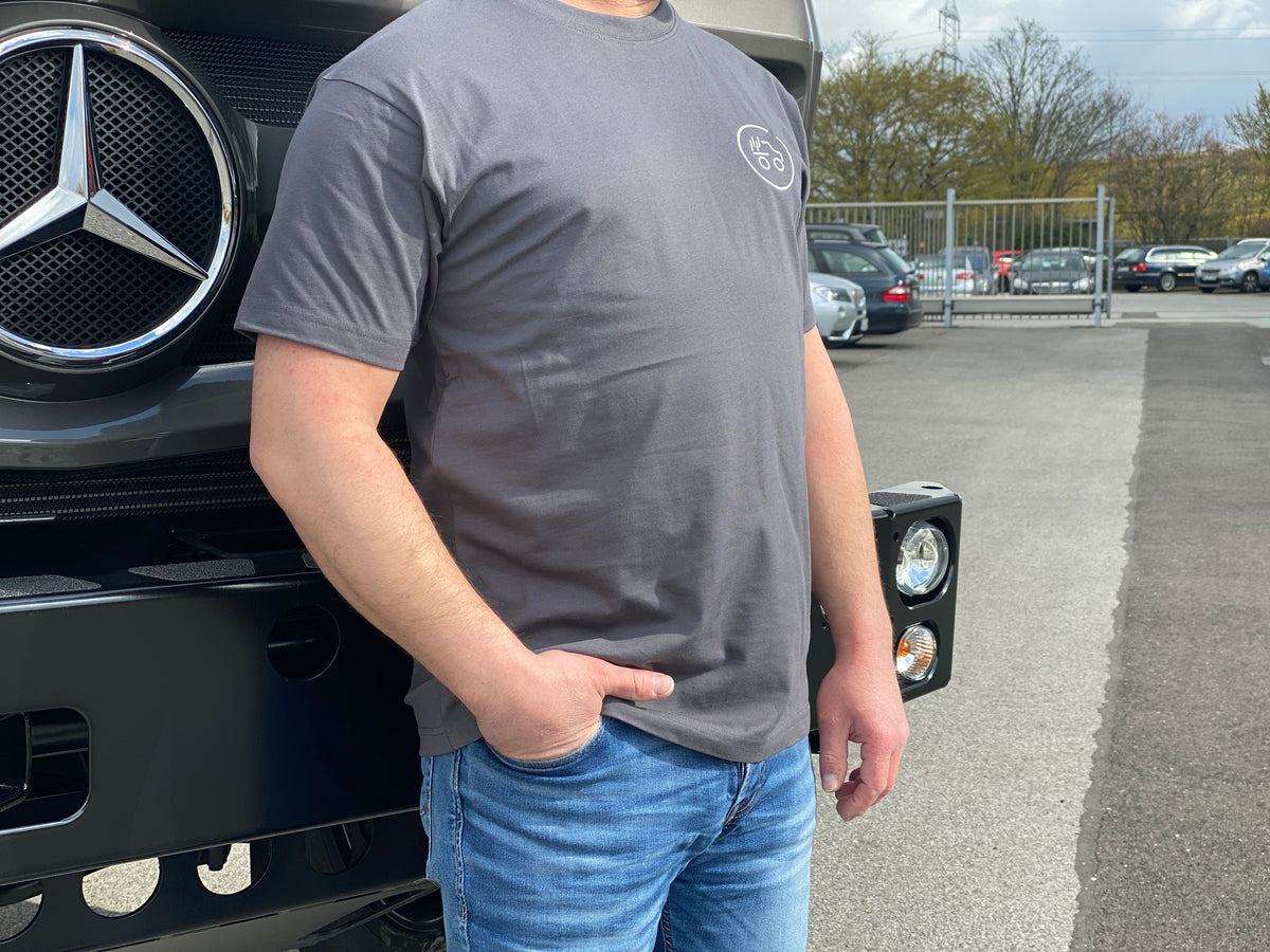 UNIMOG T-Shirt Herren RKF-Edition, koks (grau) - Unimogshop RKF, Bleses, Unimog, Shop, MB, Trac, mercedesunimog, unimog feuerwehr, unimog agrar, unimog modell, unimog kaufen, unimog wohnmobil, benz, unimog bundeswehr