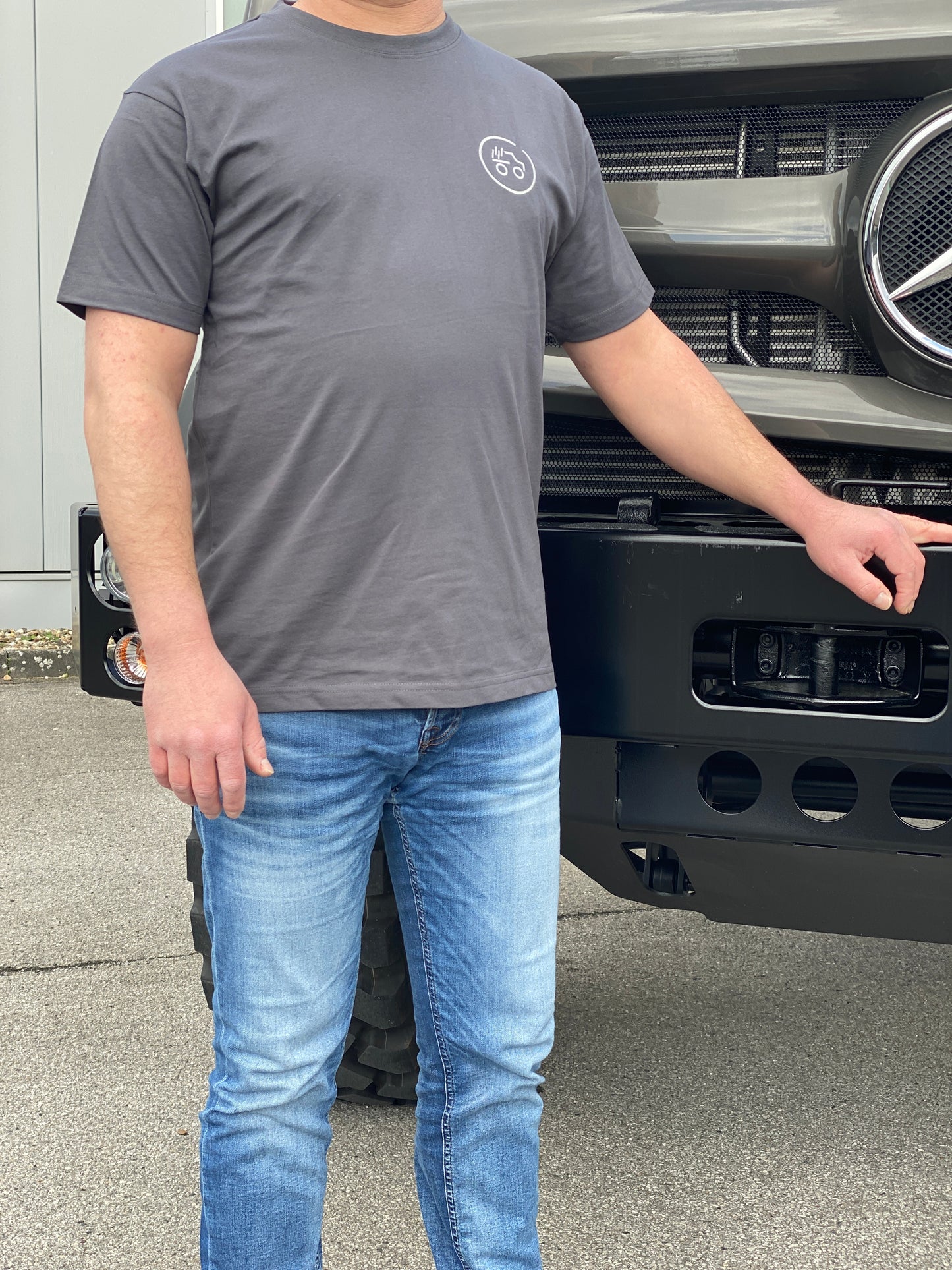 UNIMOG T-Shirt Herren RKF-Edition, koks (grau)