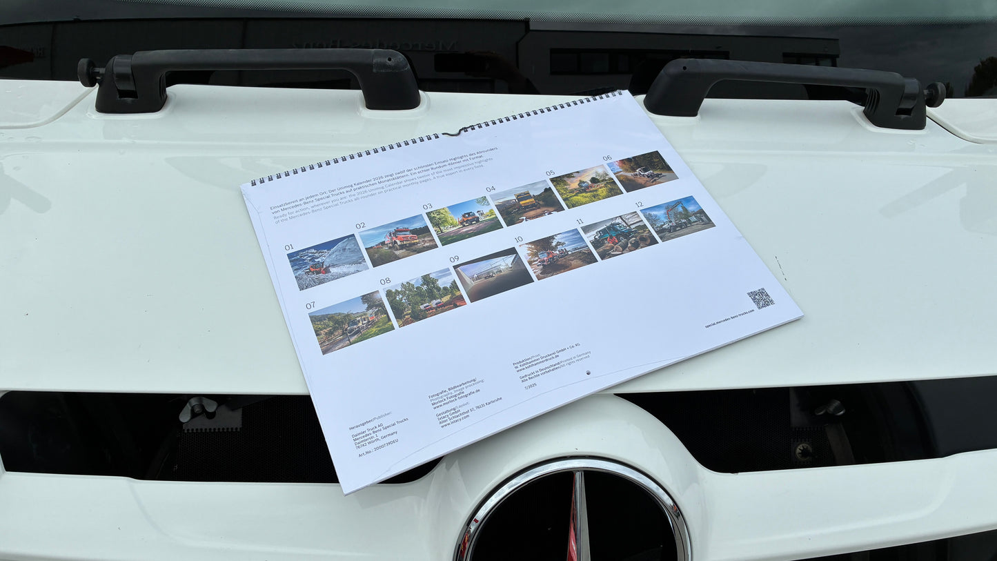 UNIMOG Kalender 2026