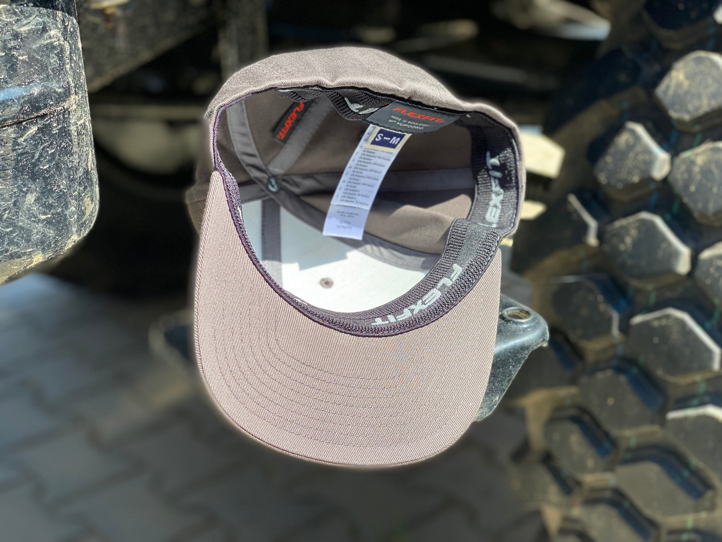 UNIMOG Cap (Flexfit) dunkelgrau Original (S/M)