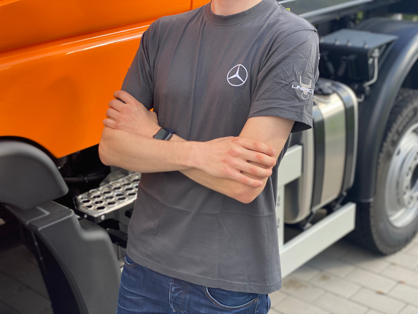 UNIMOG T-Shirt Graphit