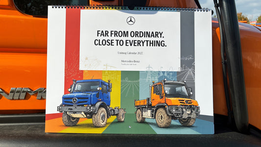 UNIMOG Kalender 2027: Far from Ordinary. Close to Everything