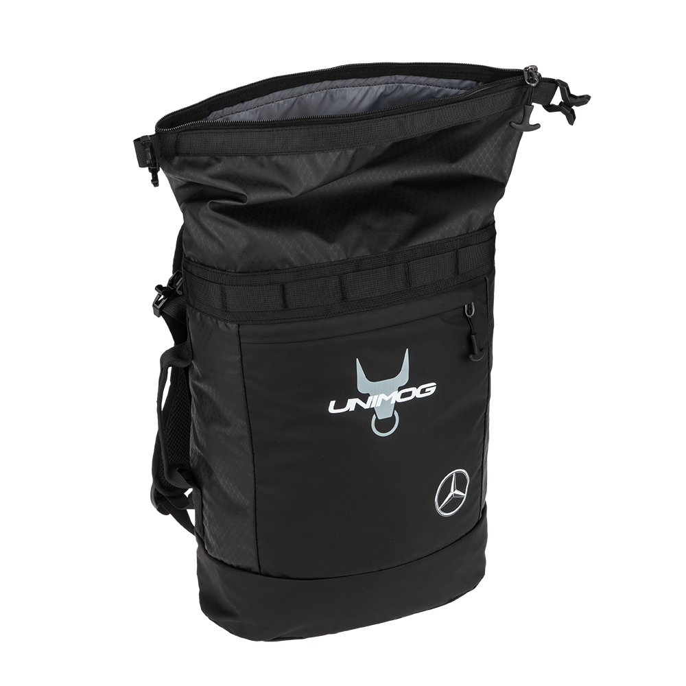 UNIMOG Rollertop Rucksack - Unimogshop RKF, Bleses, Unimog, Shop, MB, Trac, mercedesunimog, unimog feuerwehr, unimog agrar, unimog modell, unimog kaufen, unimog wohnmobil, benz, unimog bundeswehr