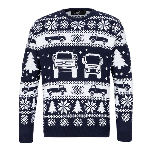 UNIMOG Festlicher Pullover