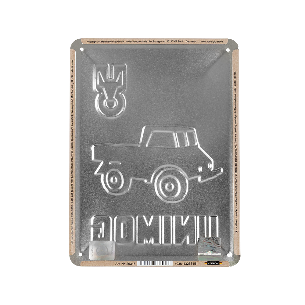 UNIMOG Zinnschild - Unimogshop RKF, Bleses, Unimog, Shop, MB, Trac, mercedesunimog, unimog feuerwehr, unimog agrar, unimog modell, unimog kaufen, unimog wohnmobil, benz, unimog bundeswehr