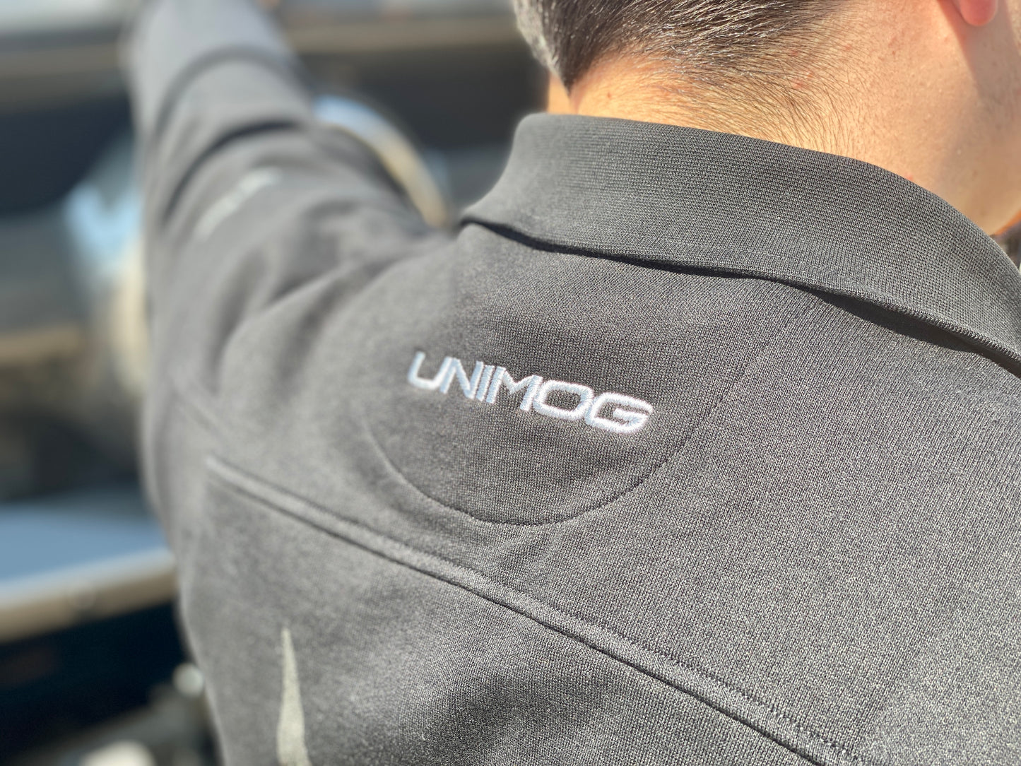 UNIMOG Sweatshirt, schwarz - Unimogshop RKF, Bleses, Unimog, Shop, MB, Trac, mercedesunimog, unimog feuerwehr, unimog agrar, unimog modell, unimog kaufen, unimog wohnmobil, benz, unimog bundeswehr